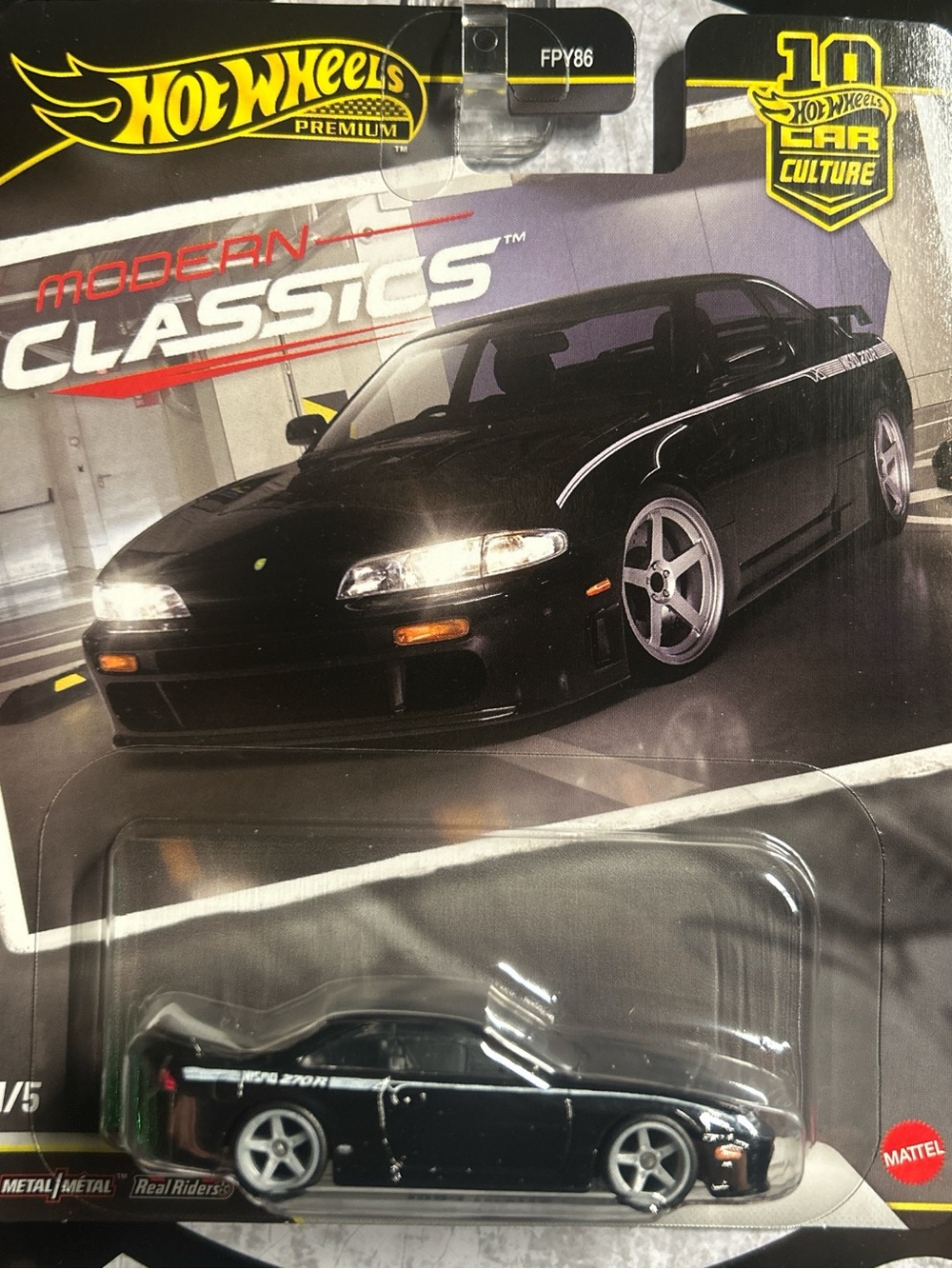 Hot Wheels Modern Classics Black Sports Car